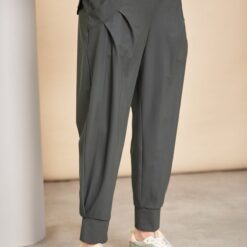 Naya Travel Fabric Cuff Trousers NAS24101 Forest Colour