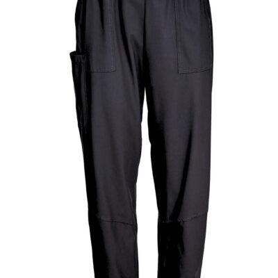 Naya Patch Pocket Travel Fabric Pants NAS25109 Black